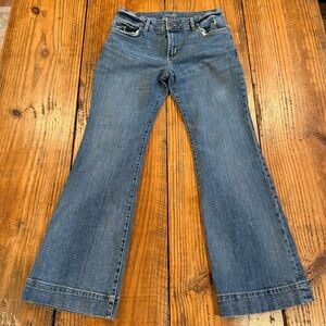Wrangler Bootcut Jeans Mid Rise Medium Wash Vintage Style Women’s 8 Approx